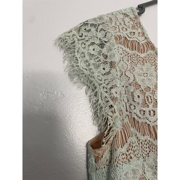 Mauve XS Lace Blouse NWOT - Picture 3 of 7